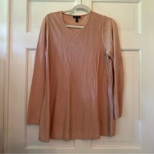 Eileen Fisher Beige Knit Top